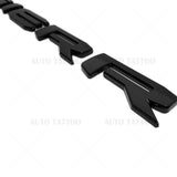 19-21 GMC Sierra with Denali Tailgate Logo Emblem Pickup Badge Nameplate Black