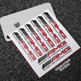 For Car Merceds AMG Edition Sport Sticker 3D Decal Stripes Logo Decoration