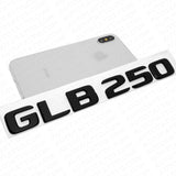 20-21 Mercedes GLB 250 GLB250 Letter Emblem Trunk Badge AMG Sport Matte Black