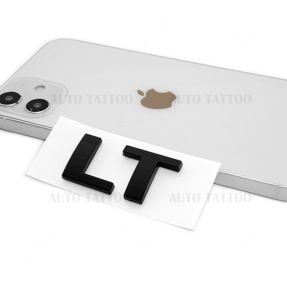 Chevy Equinox LT Liftgate Nameplate Letter Logo Badge Emblem Sport Gloss Black