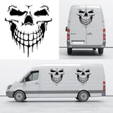 Skull Car Hood Decal Vinyl Large Graphic Sticker SUV Truck Decorate Sport Black