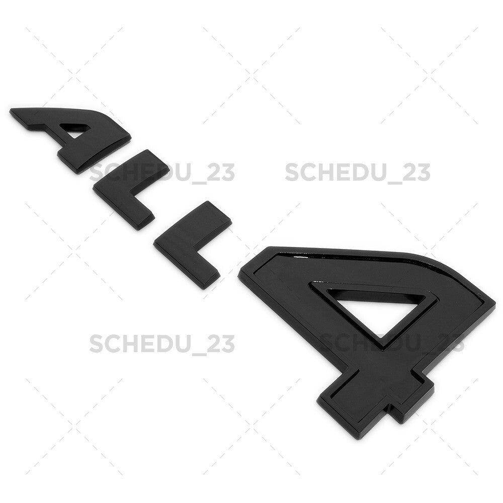 2pcs Mini Cooper Clubman Countryman F54 F60 R60 Door ALL 4 Badge Black Emblem
