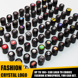 Hex For Red Toyota Emblem Car Wheels Tire Air Valve Caps Stem Dust Cover Sport