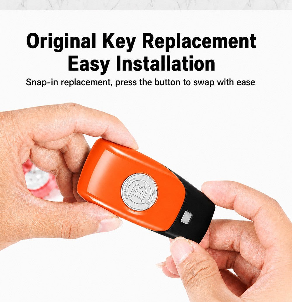 Remote Smart Key Back Cover Shell Case For Mercedes Benz 16-21 AMG A C E S-Class
