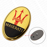 Maserati Ghibli Quattroporte Granturismo Front Bumper Logo Emblem Badge Gold