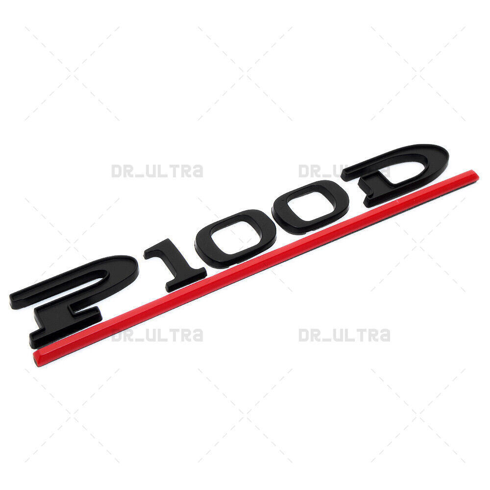 Tesla Liftgate P100D Performance Nameplate Logo Badge Emblem Sport Black Limited