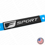Lexus Gloss Black F-Sport Logo ABS Badge Trunk Luggage Lid 3D Emblem Decoration