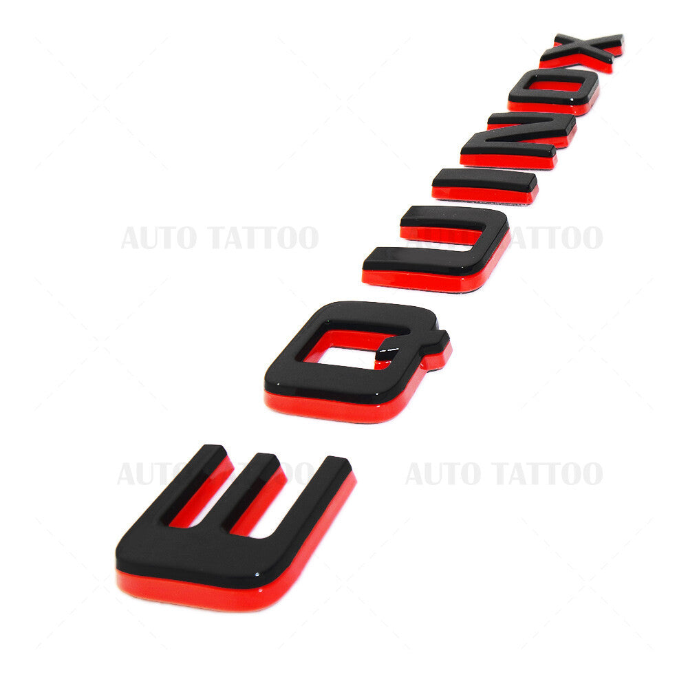 For Chevy Equinox Front Door Nameplate Letter Logo Badge Emblem Sport Redline
