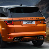 For Range Rover Rear Liftgate Logo OEM Emblem Letters Badge Sport Gloss Black