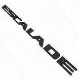 For 15-22 Cadillac Escalade Gloss Black Rear Liftgate Nameplate Emblem Badge