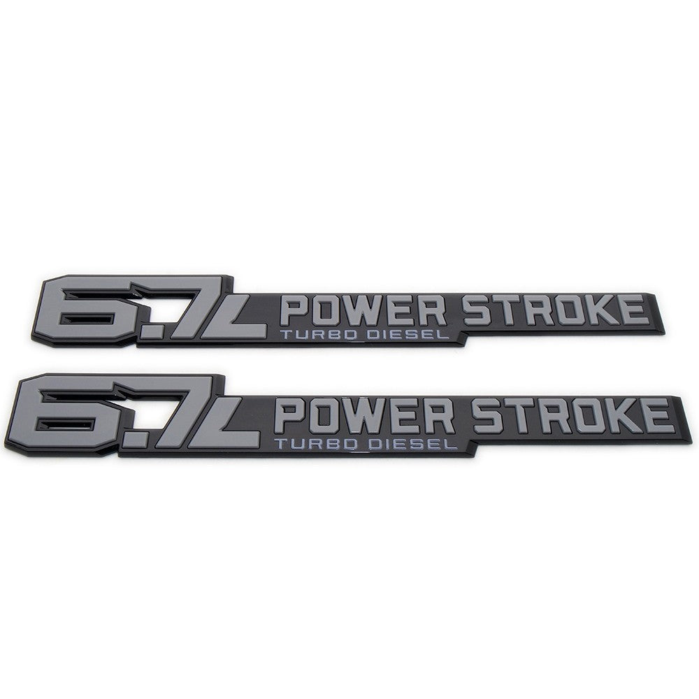 For 23-24-25 Super-Duty F-250 350 450 6.7L Power Stroke Diesel Door Emblem