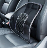Universal 2x Mesh Back Support Lumbar Brace For Car Office Seat Chair Cushion