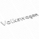 Universal Chrome Rear Liftgate Badge Sport Volkswagen Letter Emblem For VW