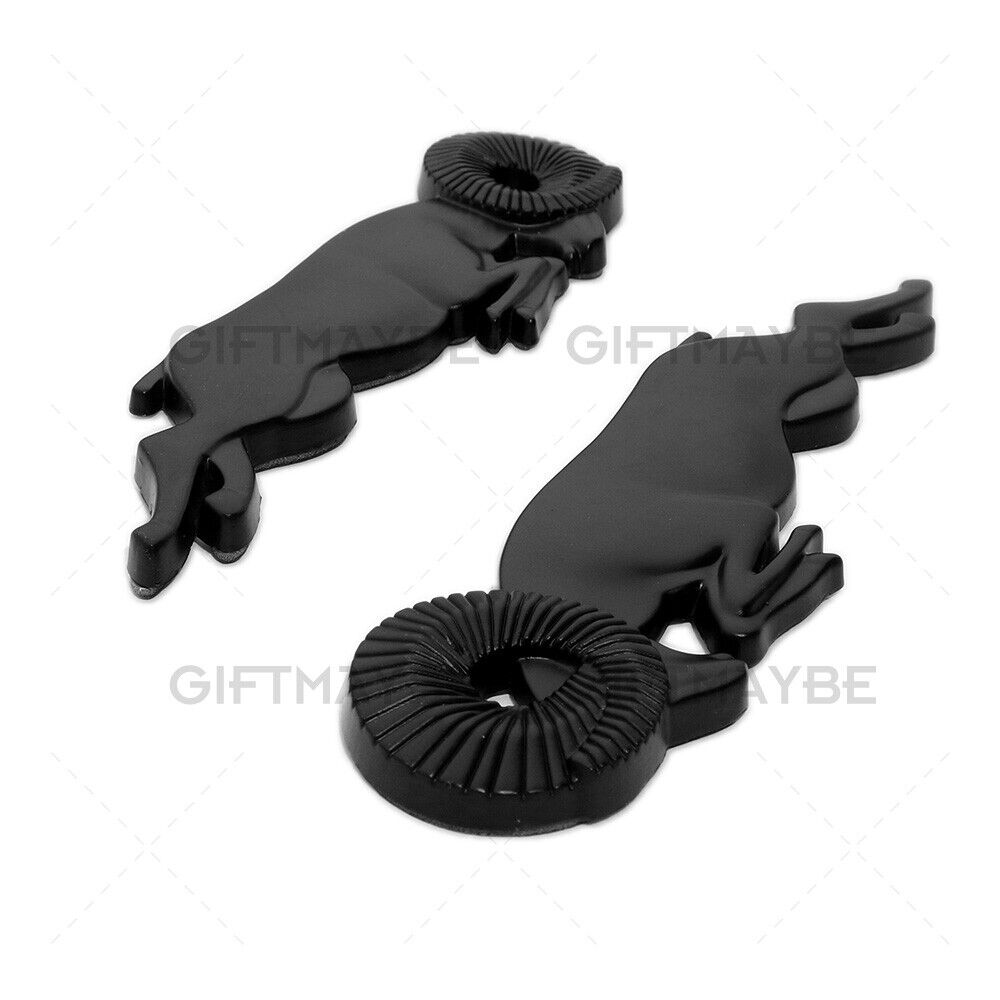 Universal 1set 3D Fashion Metal Leapping Ram Car Decal Sticker Auto Decoration
