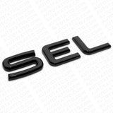 22-24 VW SEL Rear Liftgate Hatch Lid Letter Nmaeplate Badge Emblem Gloss Black