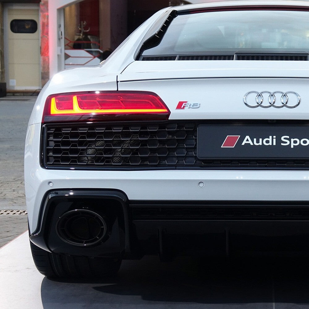 Audi R8 OEM Chrome Rear Letter Trunk Nameplate Emblem Badge Sport Sline
