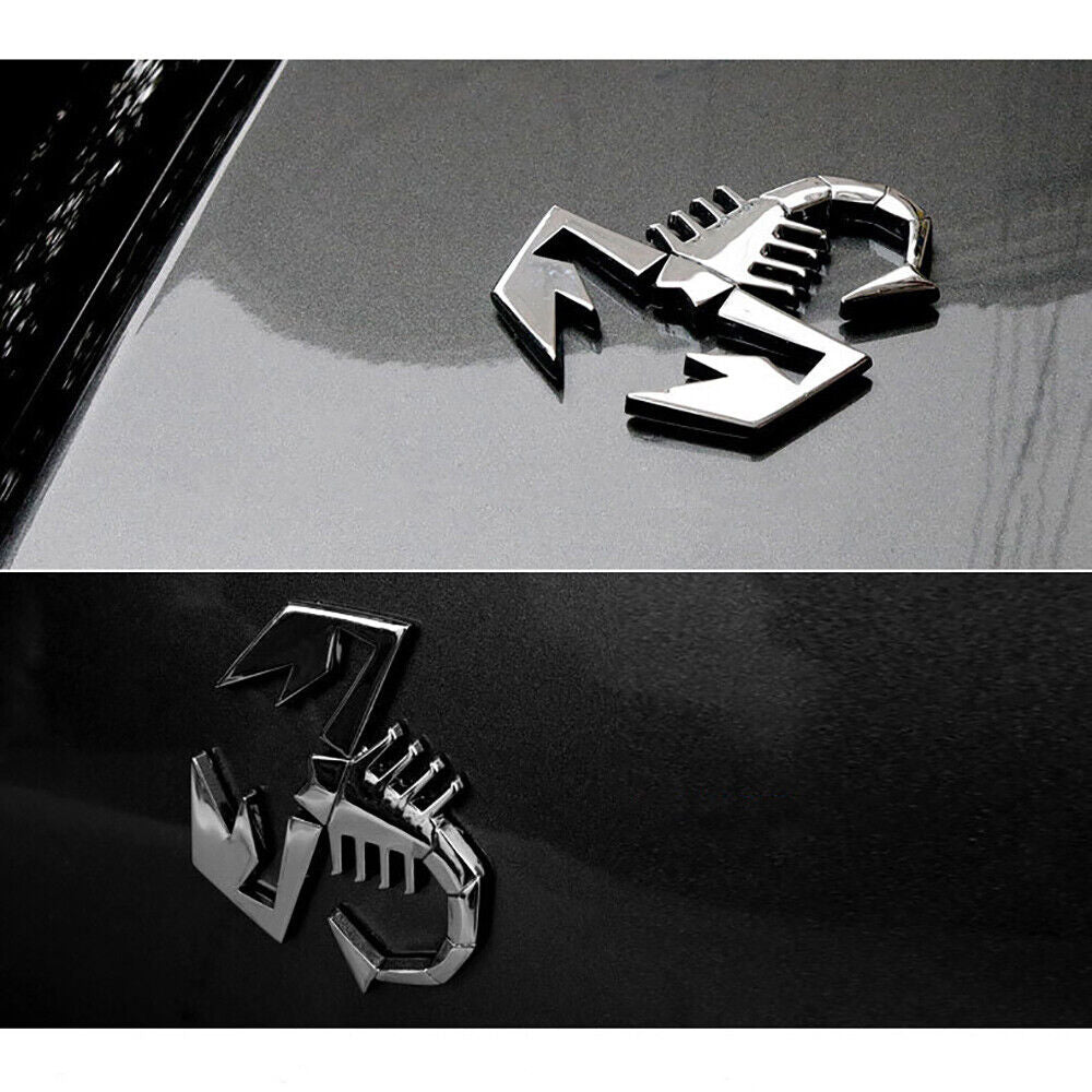 Universal 3D Fashion Metal Pattern Animal Clover Car Decal Sticker Decoration