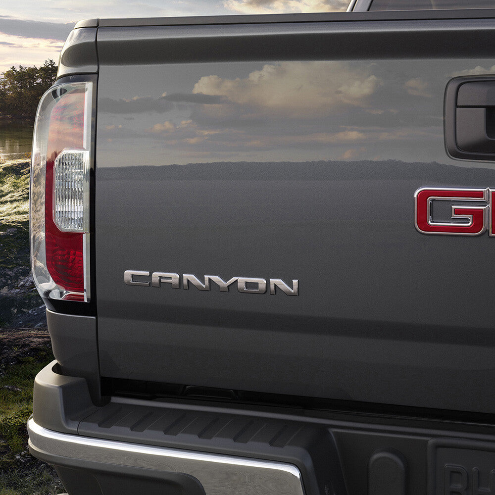 For GMC Canyon Front Door or Rear Liftgate Badge Logo Emblem Decorate Chrome