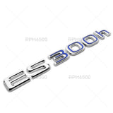 For Lexus Trunk OEM Chrome ES 300h Letter Logo Badge Car Emblem Hybrid F-Sport