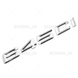 Chrome BMW 645ci Rear Trunk Lid Letter Emblem Nameplate M Performance Sport