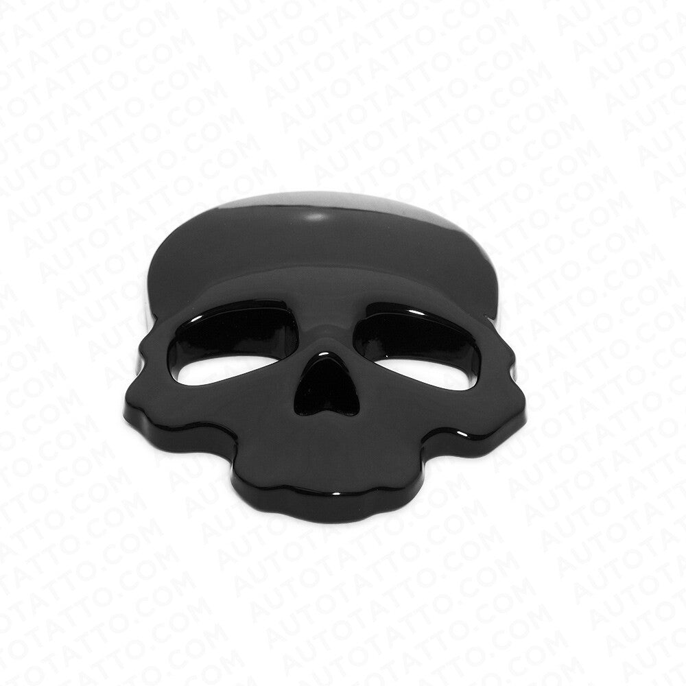 Cool Skull Punisher Devil Death USA Flag Car 3D Black Emblem fit Mercedes AMG