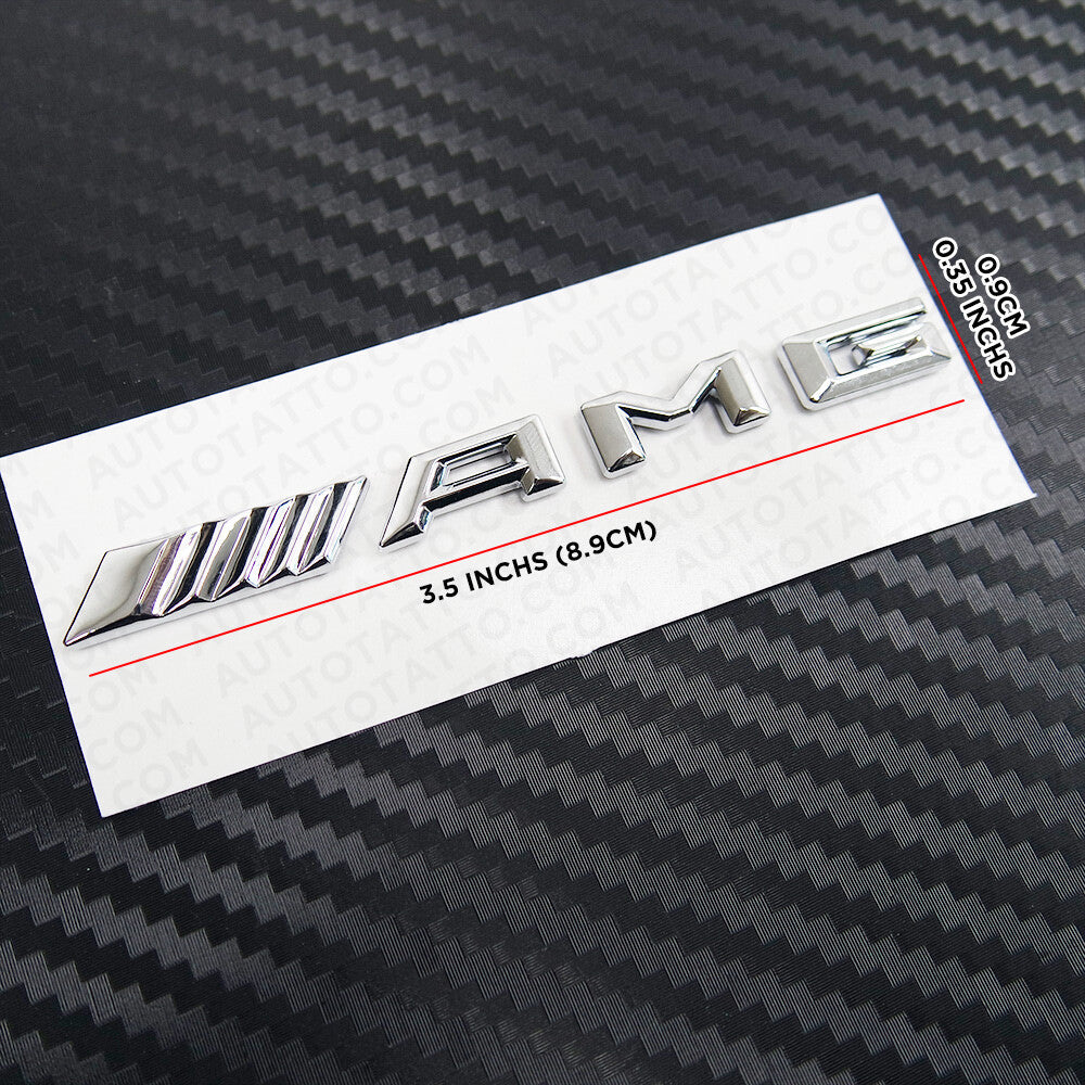 Car New Style AMG Interior Multimedia Decal Sticker Badge Decoration Emblem Logo