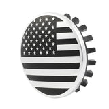 4x Wheel Center Hub Cap 83mm 3.25" USA Flag For Chevy Silverado 2014-26 22837060