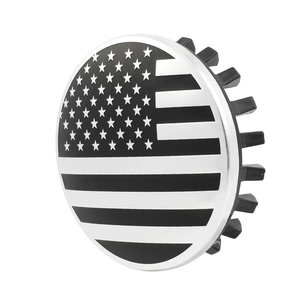 4x Wheel Center Hub Cap 83mm 3.25" USA Flag For Chevy Silverado 2014-26 22837060