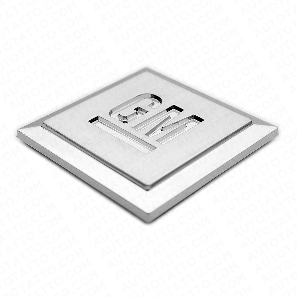 GM Logo Mark of Excellence 1.25" Fender Door Nameplate Emblem Badge