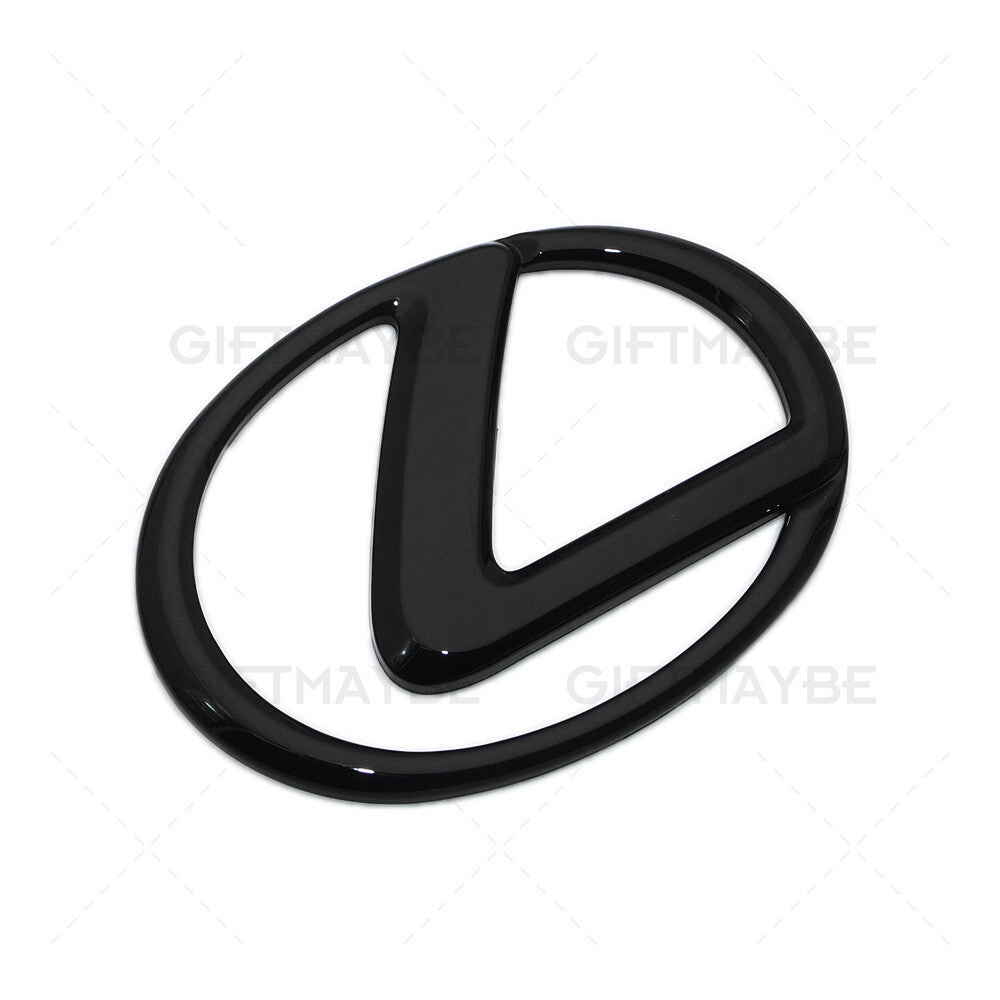 For Lexus Trunk Logo Badge Emblem Car Exterior Replace Gloss Black F-Sport IS GS
