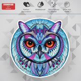 Colorful Cute OWL Sticker Decal Laptop Car Van Truck Liftgate Window Decorate