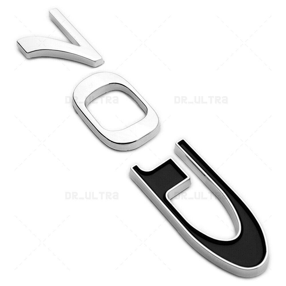 Tesla Rear Liftgate Lid Model 70D Nameplate Logo Badge Emblem Sport Chrome Black
