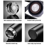 500ml Measure Temperature Stainless Steel Hot/Cold Vacuum thermos Insulation Cup
