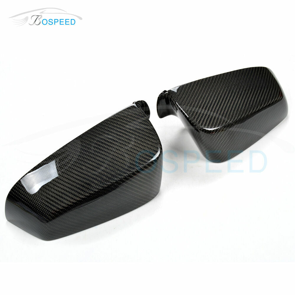 Replacement Carbon Fiber Mirror Covers For BMW E60 LCI F07 GT F12 F13 F01 F02