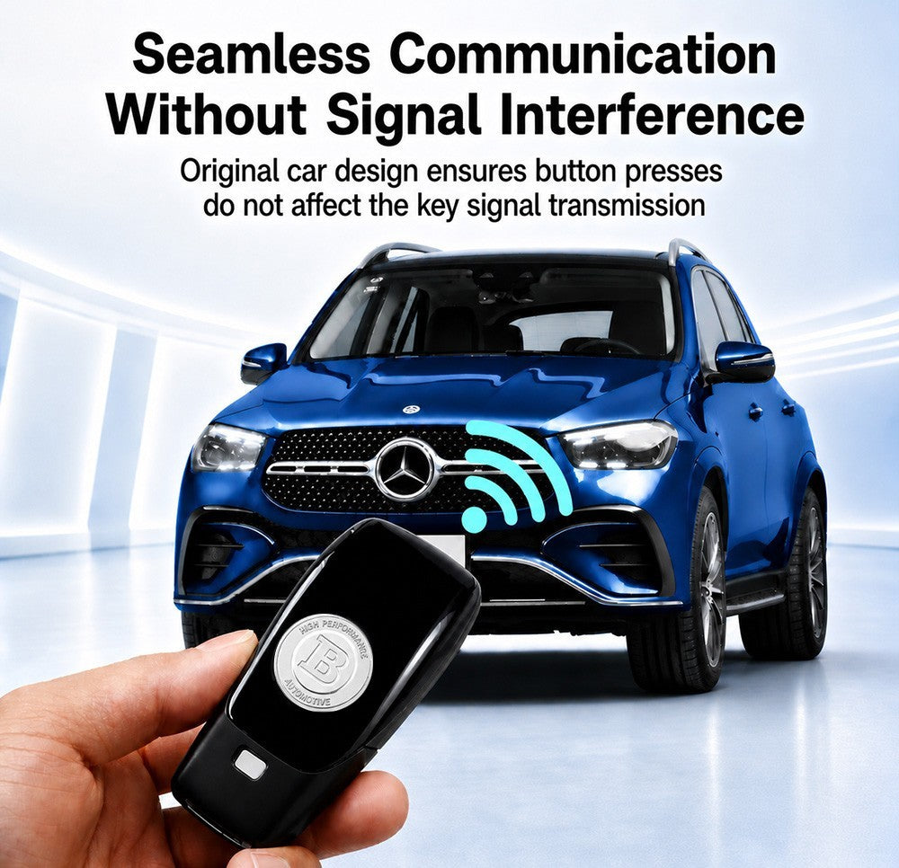 Remote Smart Key Back Cover Shell Case For Mercedes Benz 16-21 AMG A C E S-Class