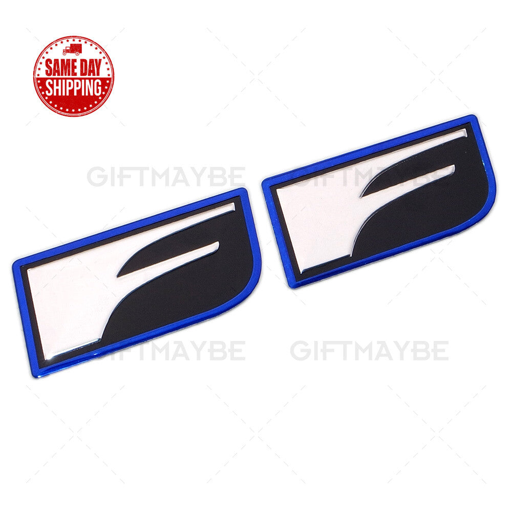 2x F-Sport Auto Car Aluminum Badge Emblem For Lexus Interior Exterior Decoration