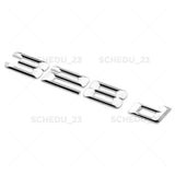 14-18 BMW 328d Trunk Lid Nameplate Emblem Badge M Performance F30 Chrome