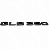 20-21 Mercedes GLB 250 GLB250 Letter Emblem Trunk Badge AMG Sport Matte Black