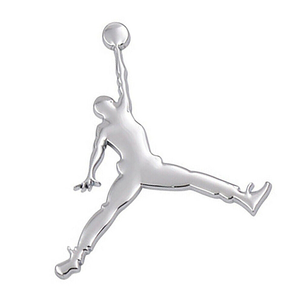 Universal 3D Fashion Metal NBA Jordan Jumpman Car Decal Sticker Auto Decoration