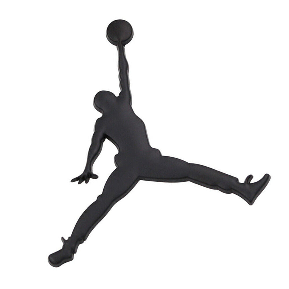 Universal 3D Fashion Metal NBA Jordan Jumpman Car Decal Sticker Auto Decoration