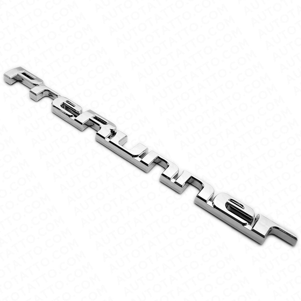 Toyota 05-16 Tacoma PreRunner Letter OEM Chrome Tailgate Emblem Badge Nameplate