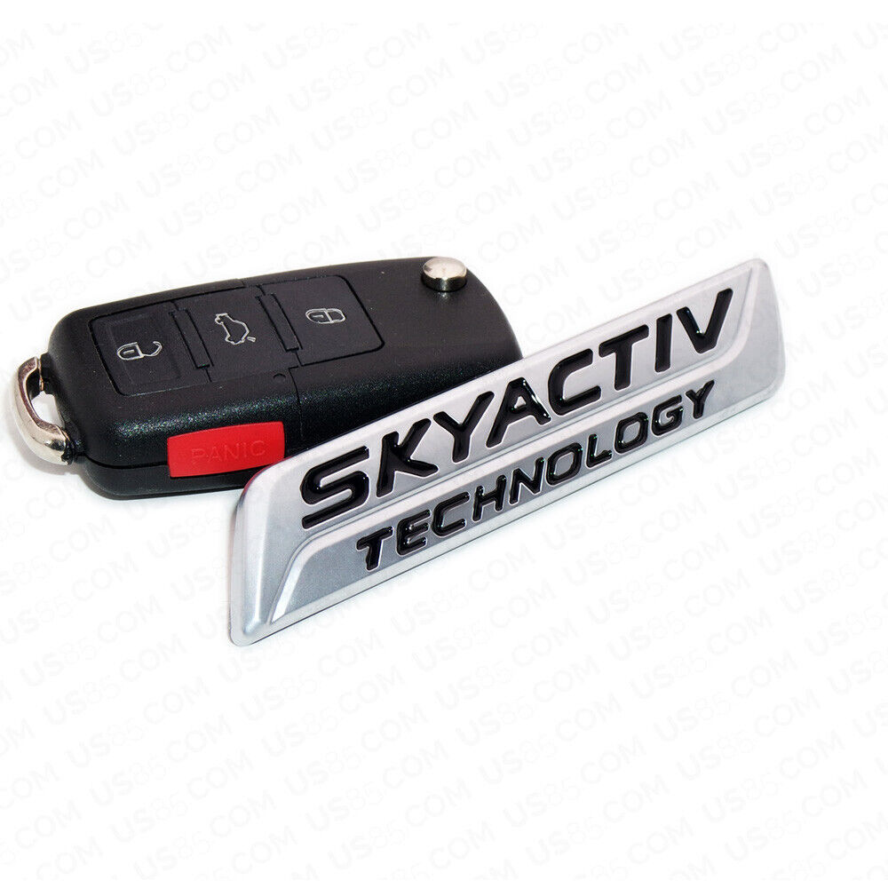 Fashion ABS Skyactiv Technology Car Decal Badge Emblem Sticker for Mazda
