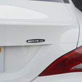 2pcs AMG Edition Fender Marker 3D Sticker Badge Emblem Decorate Limited Black