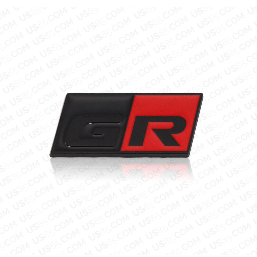 3D Fashion Metal GR/GR Sport Car Decal Badge Emblem Sticker for Auto Decoration