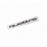 Universal Fashion Aluminum Alloy Quattro Car Decal Sticker for Auto Decoration