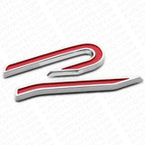Universal MK8 Lettering Chrome Tailgate Rear Logo Badge Nameplate Emblem Sport