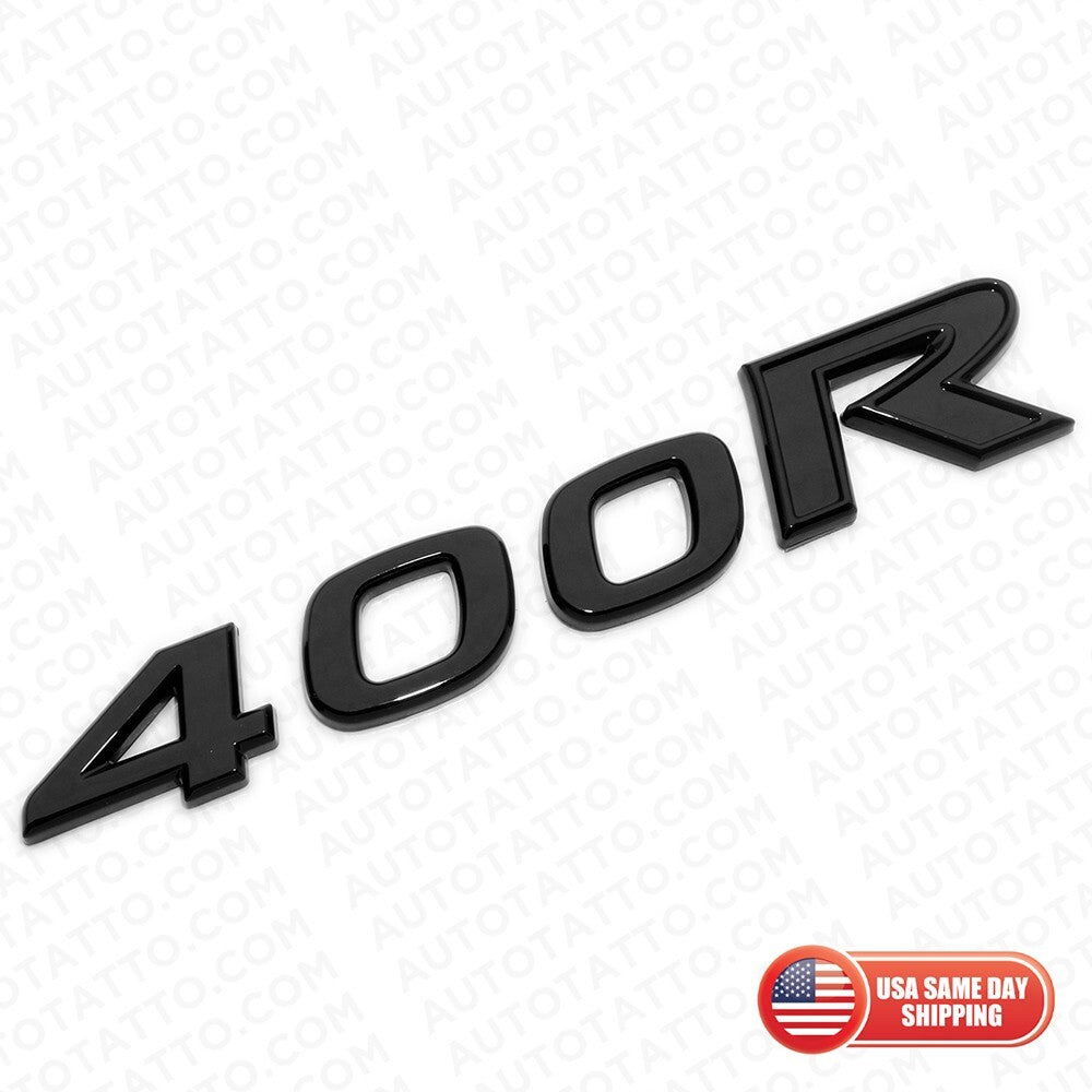 For Nissan Infiniti 400R Rear Trunk Lid Badge Emblem Nameplate Blackout Sport