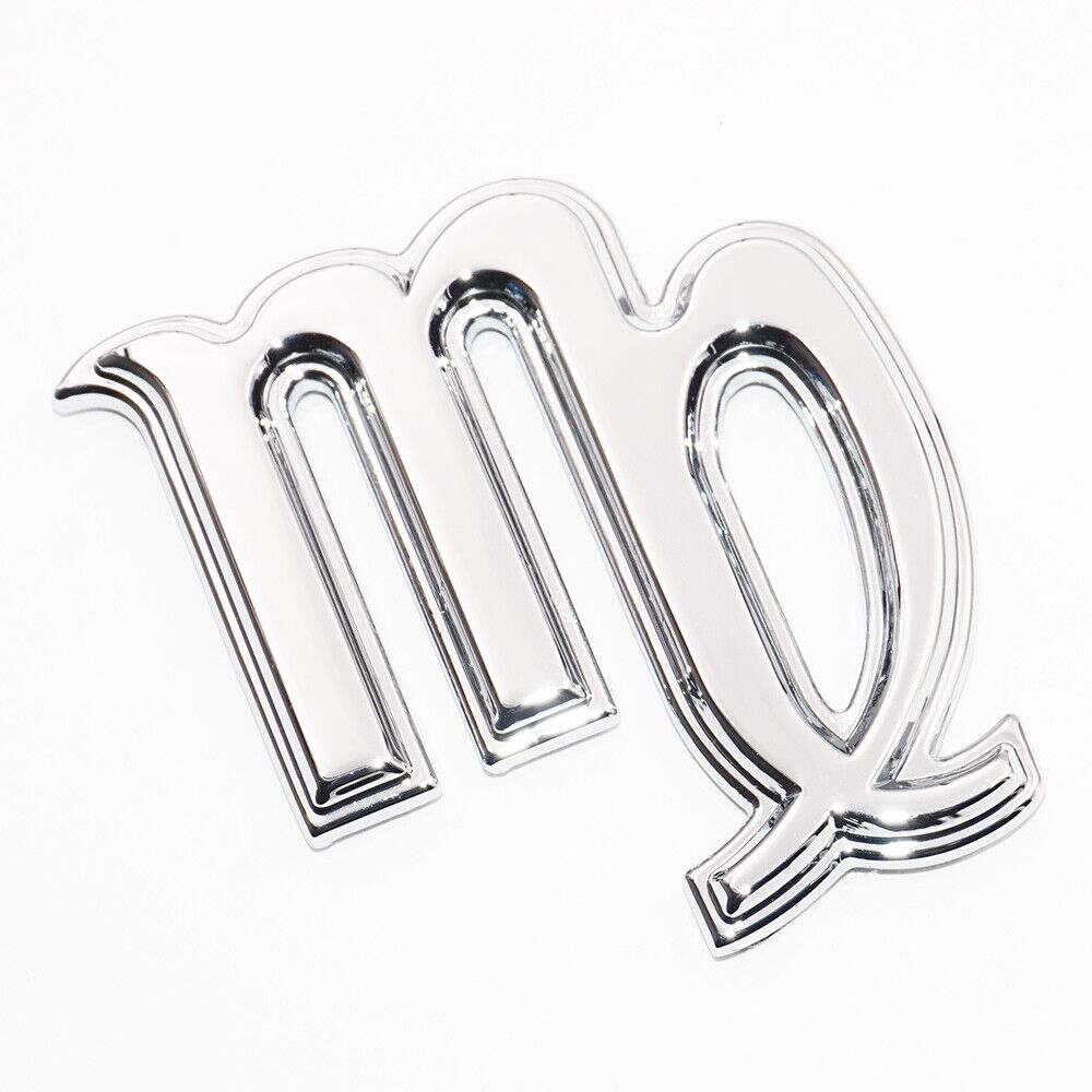 Universal 3D Fashion Metal 12 Constellations Car Decal Sticker Auto Decoration