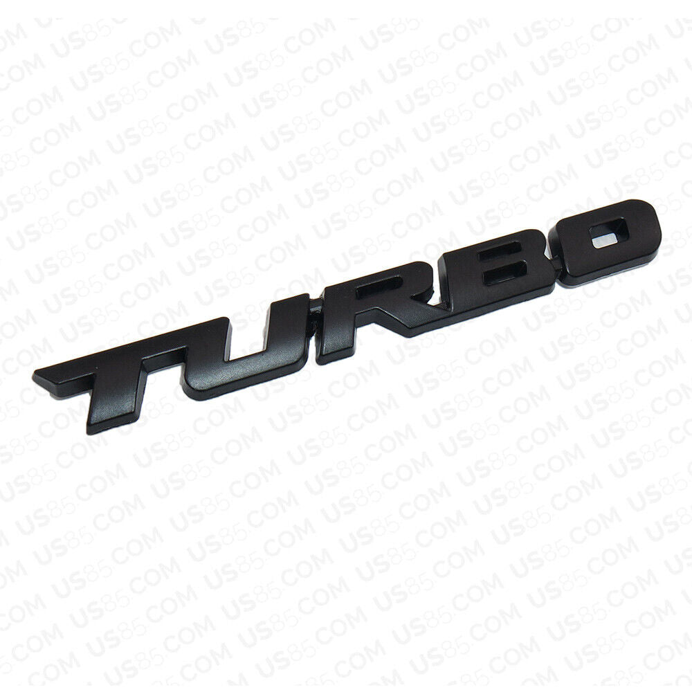 Universal 3D Fashion Waterproof Metal Turbo Car Decal Sticker Auto Decoration