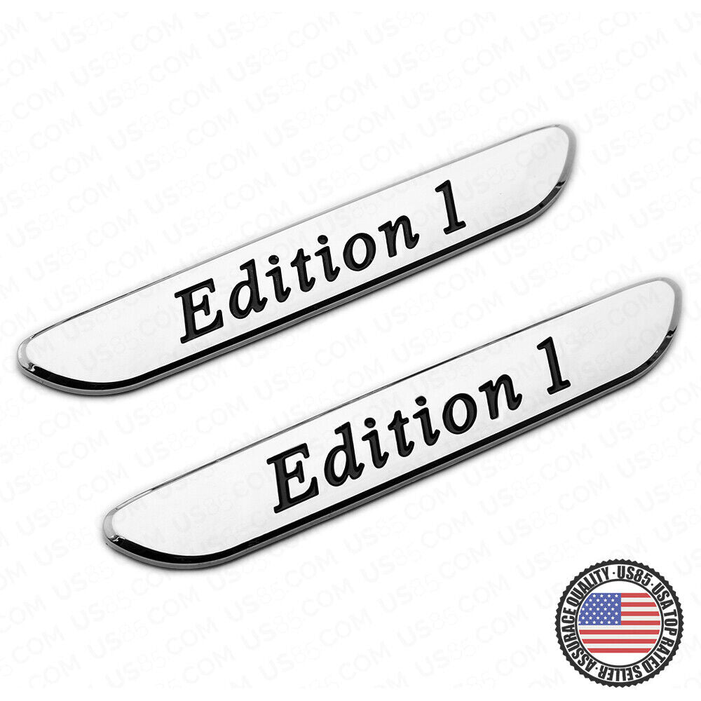 Fashion ABS 2x Edition/ Edition 1/ Night Edition Car Decal Badge Emblem Sticker
